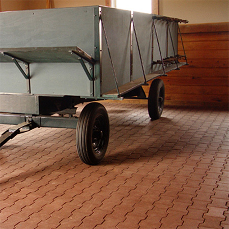 Rubber Pavers for Barns and Horse Stables