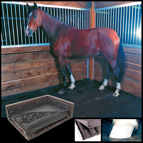 Horse Stall Bedding System from Ramm Horse Fencing and Stalls 