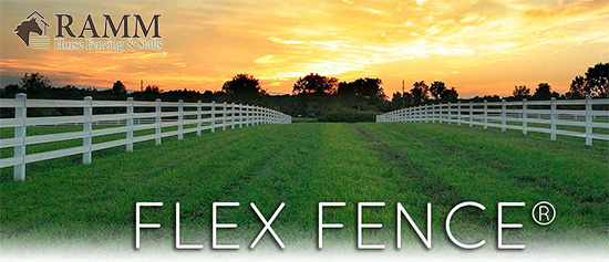 Flex Fence from Ramm Horse Fencing and Stalls