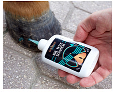 Cooper peptide gel formula for horse hooves