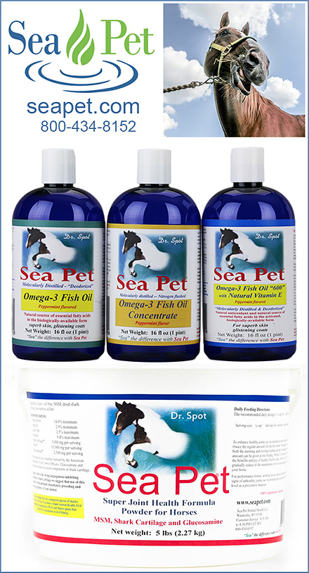 Sea Pet Omega 3 Fish Oil for Horses