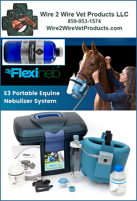 Nebulizers and other horse and pet products from Wire 2 Wire Vet Products