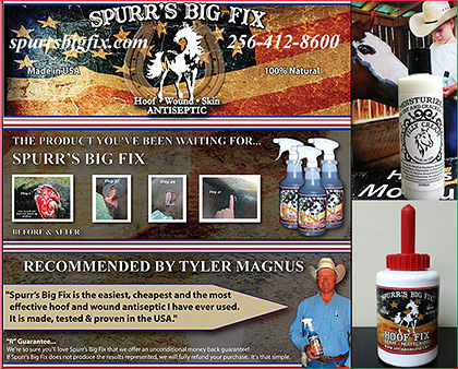 Spurrs Big Fix Horse Wound Spray