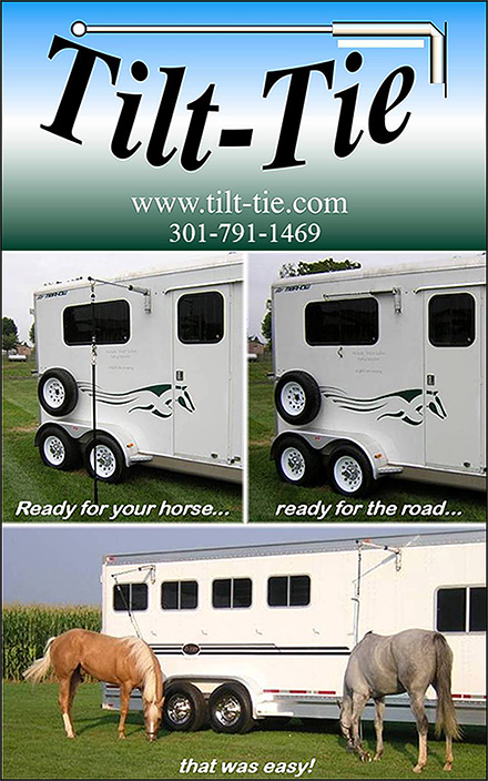 Tilt Tie Horse Trailer Tying System