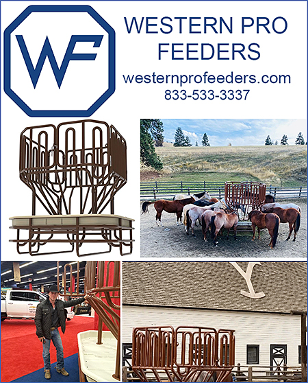Horse Pasture Feeders by Western Pro Feeders